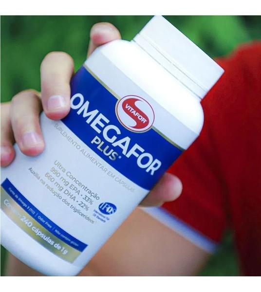 Imagem de Ômegafor Plus Omega 3 Odor Free C/ 120 Capsulas Vitafor