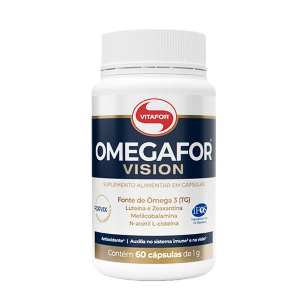 Omegafor Vision 60 Cápsulas - Ômega 3 Vitafor Imagem de Omegafor Vision 60 Cápsulas - Ômega 3 Vitafor