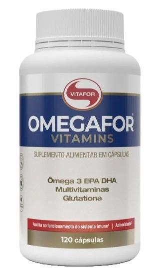 Omegafor Vitamins Vitafor 120 Cápsulas Imagem de Omegafor Vitamins Vitafor 120 Cápsulas