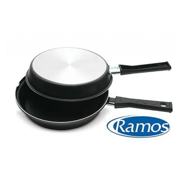 Omeleteira 20cm Antiaderente - Ramos 466 Imagem de Omeleteira 20cm Antiaderente - Ramos 466