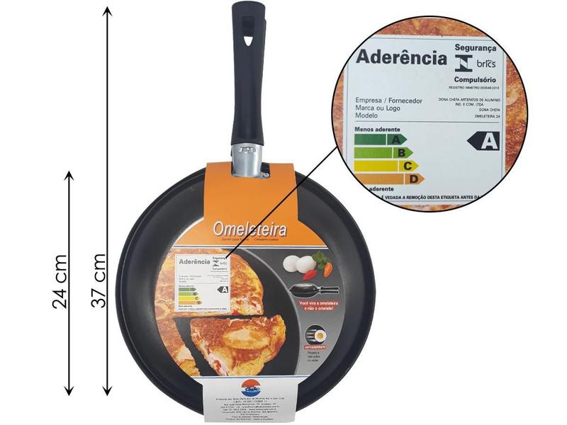 Imagem de Omeleteira Em Alumínio Reforçado C/Revestimento Antiaderente