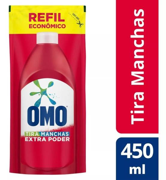 Imagem de Omo Tira Manchas Gel Roupas Coloridas Refil 450ml