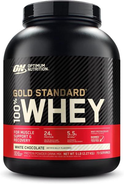 Imagem de On Whey Gold Standard Chocolate Branco 2,27Kg