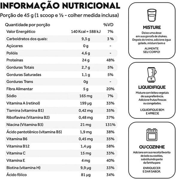 Imagem de One Nutrition Chocolate 450g Puravida