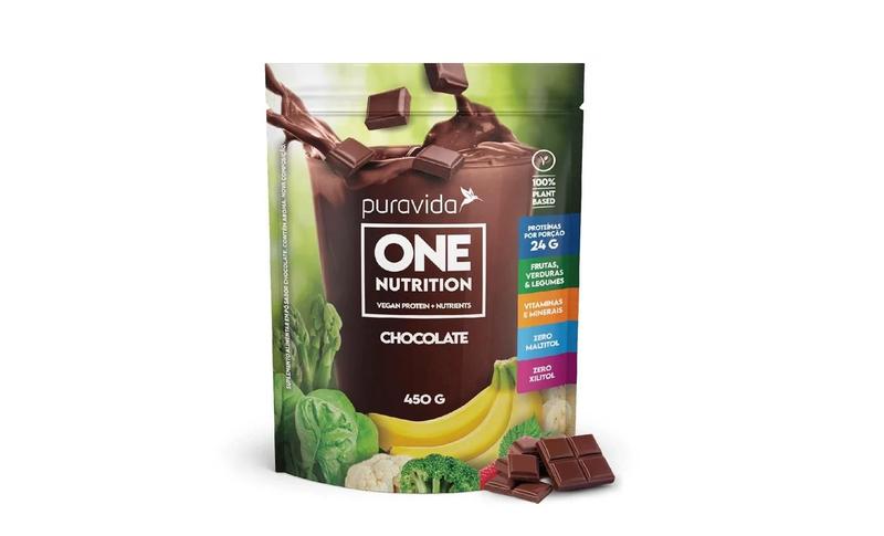 Imagem de ONE Nutrition Vegan 450g Chocolate - Puravida