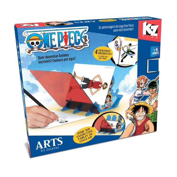 Imagem de One Piece Arts Kit Desenho Espelhado - Elka Brinquedos