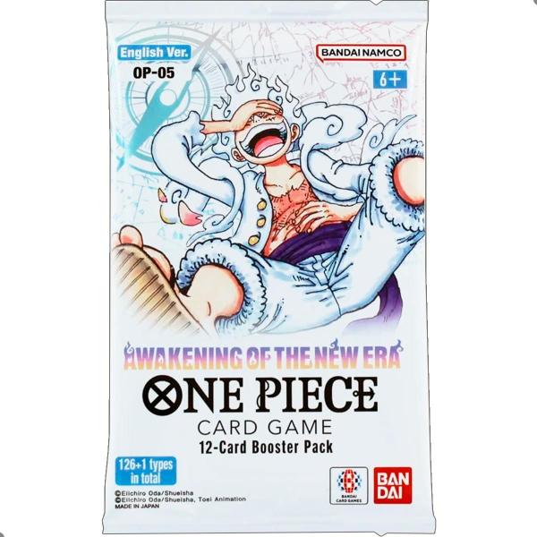 Imagem de One Piece Awakening Nova Era Kit 3 Booster Cartas Inglês Bandai