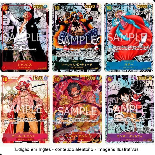 One Piece TCG Box 24 Booster OP09 Emperors In The New World Cartas
