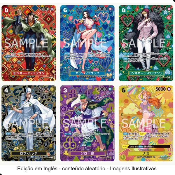One Piece TCG Box 24 Booster OP09 Emperors In The New World Cartas
