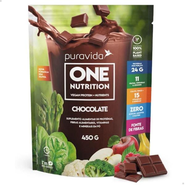 Imagem de One Vegan Nutriton (Proteína + Greens) 450g - Pura Vida