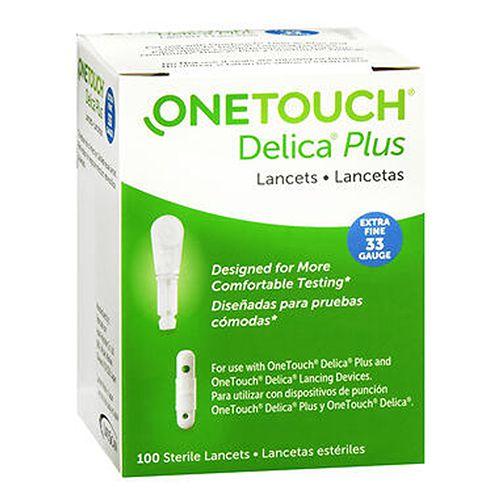 Imagem de OneTouch Delica Plus 33 Gauge 100 unidades da Onetouch (pacote com 2)