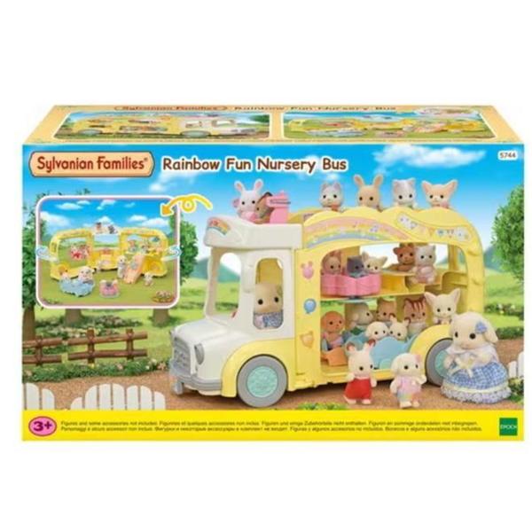 Onibus Arco-Iris Jardim Da Infancia - Sylvanian Families Imagem de Onibus Arco-Iris Jardim Da Infancia - Sylvanian Families