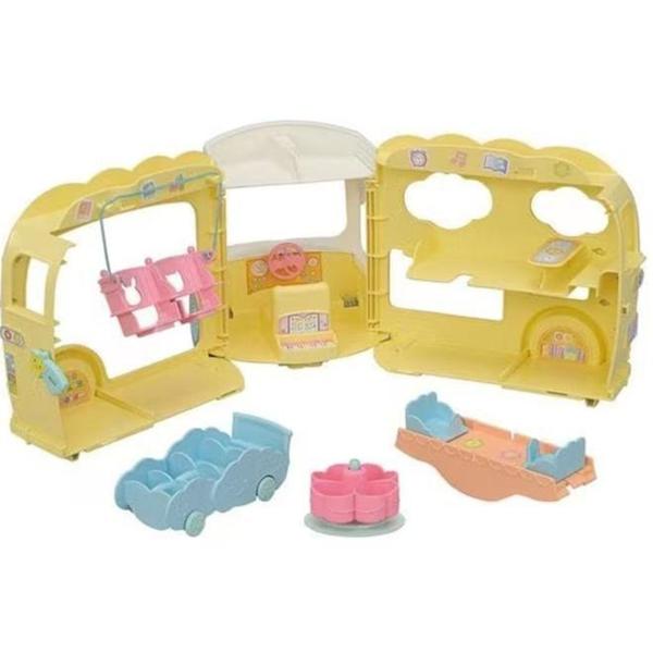 Onibus Arco-Iris Jardim Da Infancia - Sylvanian Families Imagem de Onibus Arco-Iris Jardim Da Infancia - Sylvanian Families