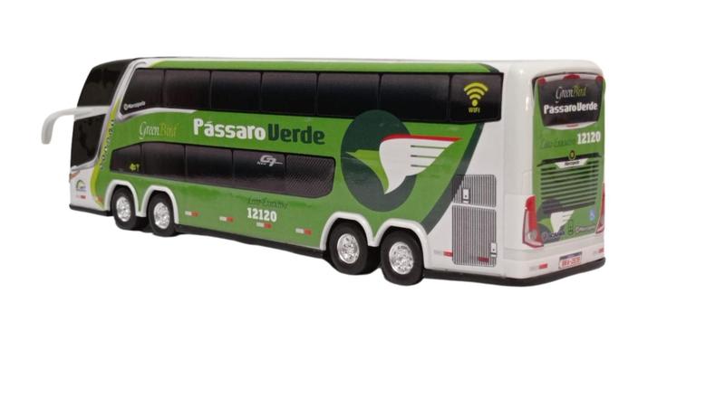 Imagem de Ônibus Em Miniatura Pássaro Verde 1800 Dd G7