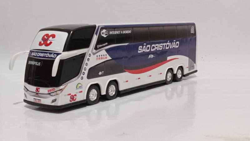 Imagem de Ônibus Em Miniatura São Cristóvão 1800 Dd G7