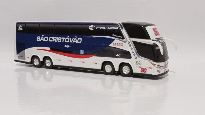 Imagem de Ônibus Em Miniatura São Cristóvão 1800 Dd G7