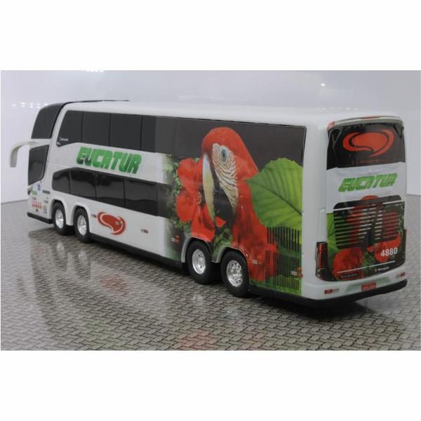 Imagem de Ônibus Miniatura Brinquedo Viação Eucatur Dd