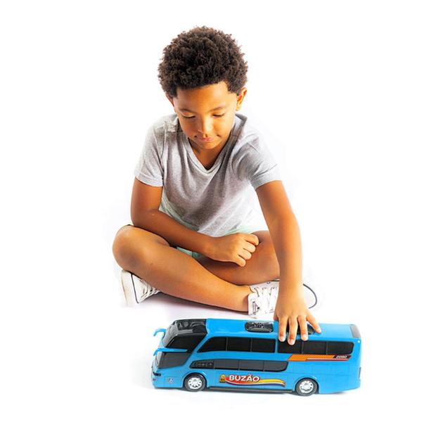 Imagem de Ônibus Miniatura Dois Andares Buzão - Bs Toys