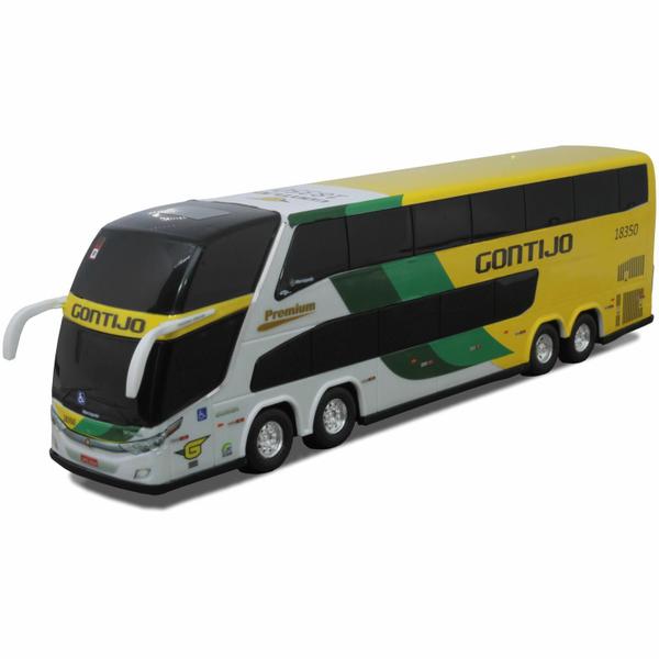 Imagem de Ônibus Miniatura Viação Gontijo 4 Eixos