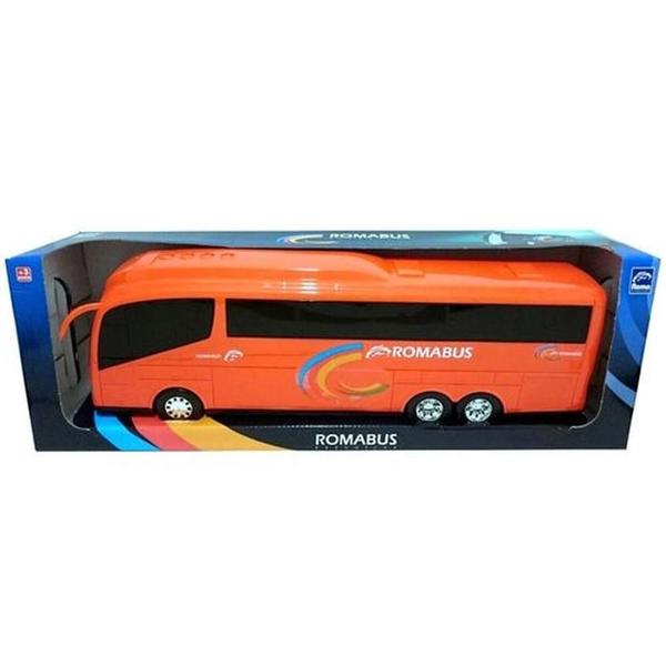 Ônibus Roma Bus Executive Laranja - Roma - Roma Brinquedos Imagem de Ônibus Roma Bus Executive Laranja - Roma