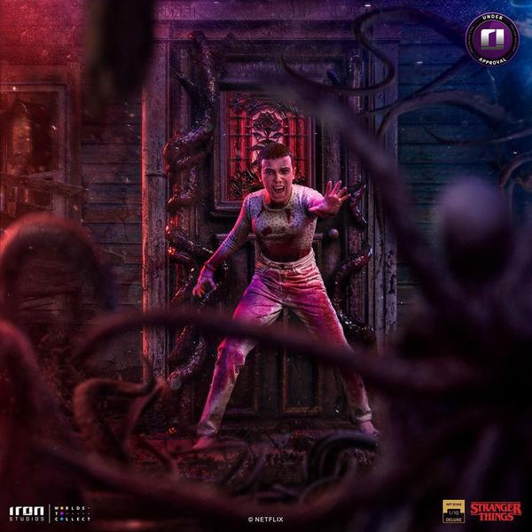 Onze Deluxe -Stranger Things - Art Scale 1/10 - Iron Studios Imagem de Onze Deluxe -Stranger Things - Art Scale 1/10 - Iron Studios