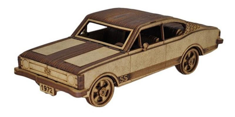 Imagem de Opala Ss . Quebra Cabeça 3d. Miniatura Em Mdf