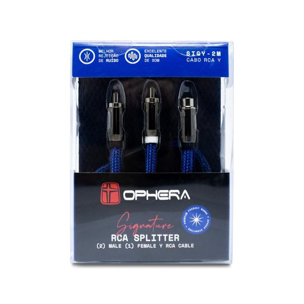 Imagem de Ophera Signature RCA Y tripla blindagem (2M/1F)