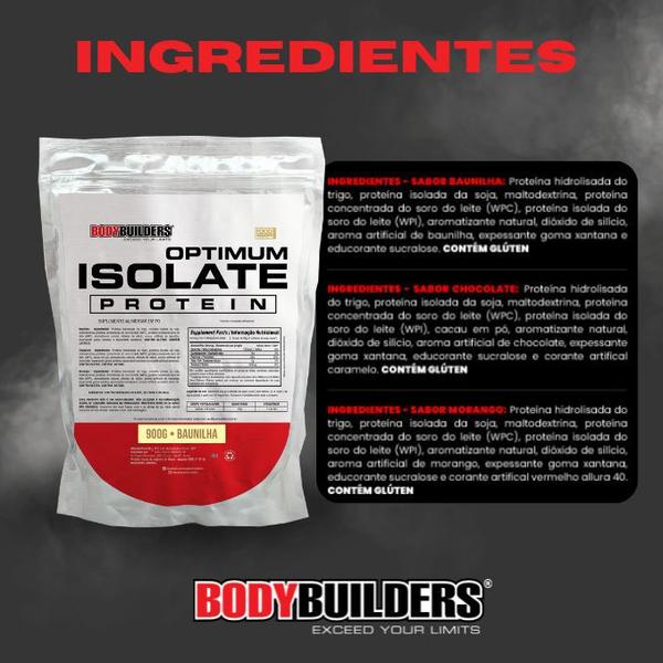 Imagem de Optimum Isolate Whey Protein 900g - Bodybuilders