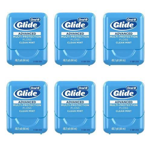 Imagem de Oral B Glide Advanced Floss Fio Dental pack 6 Unidades