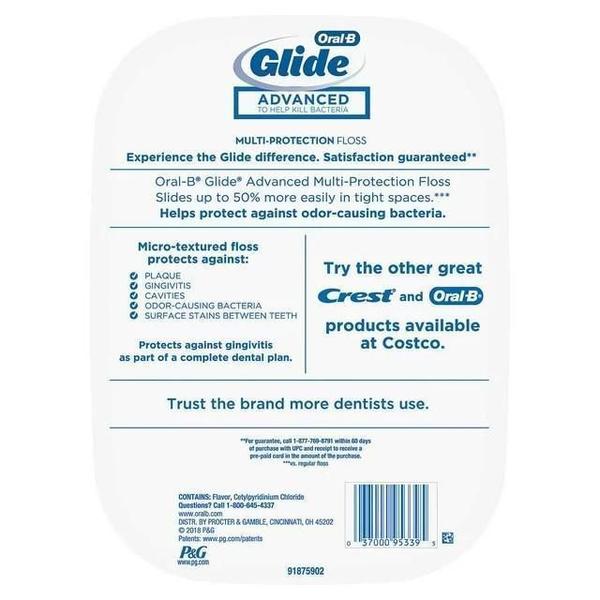 Imagem de Oral B Glide Advanced Floss Fio Dental Pack 6 Unidades