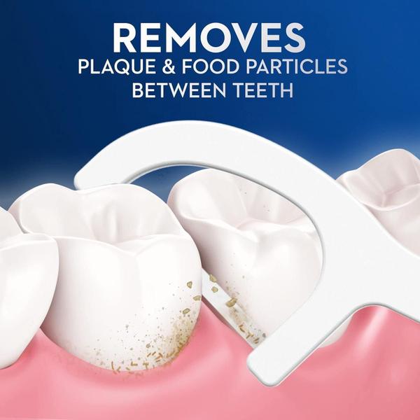 Oral-B Mint Floss Picks Fio Dental Flosser Hortelã - 75 Unid - Oral B Imagem de Oral-B Mint Floss Picks Fio Dental Flosser Hortelã - 75 Unid