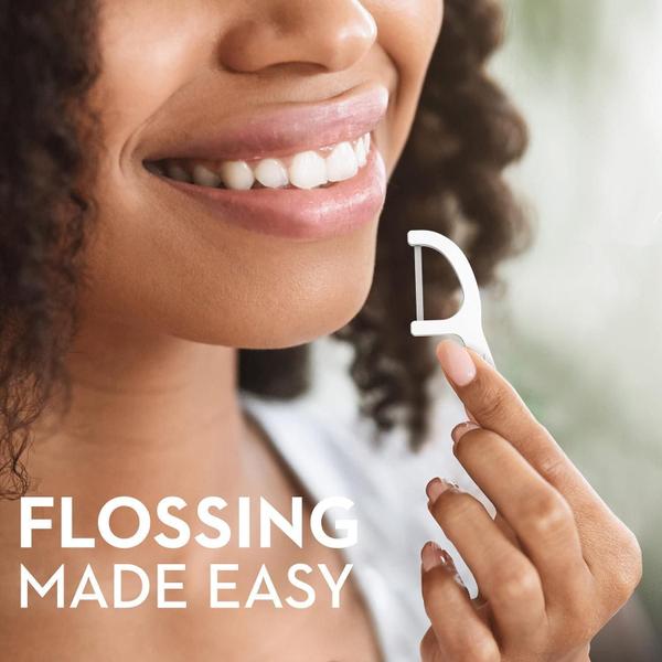 Oral-B Mint Floss Picks Fio Dental Flosser Hortelã - 75 Unid - Oral B Imagem de Oral-B Mint Floss Picks Fio Dental Flosser Hortelã - 75 Unid