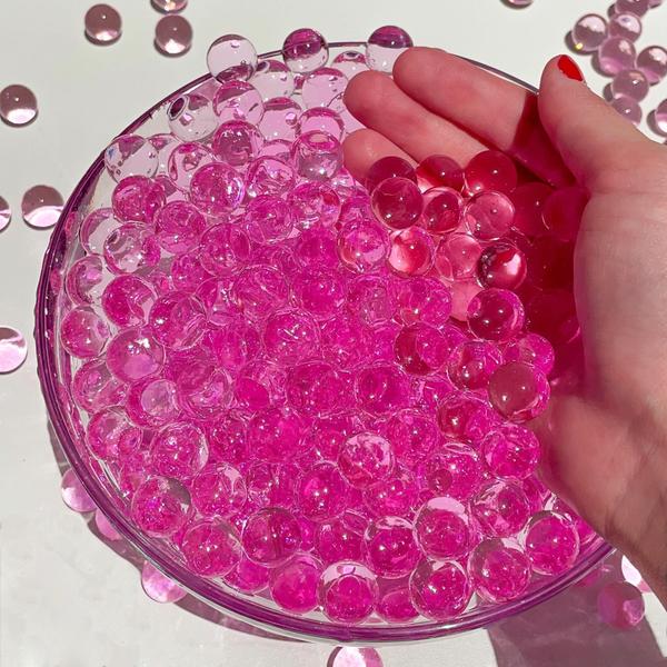 Imagem de Orbeez 14 Mm Pink, Decoração De Vasos, 1.500 Unid (25 Grs)