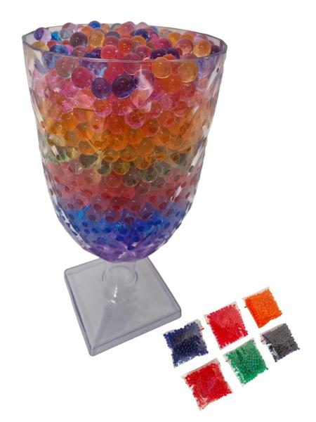 Imagem de Orbeez 14Mm, Kit 6 Cores, Decoração Vaso Plantas 1.800 Unid