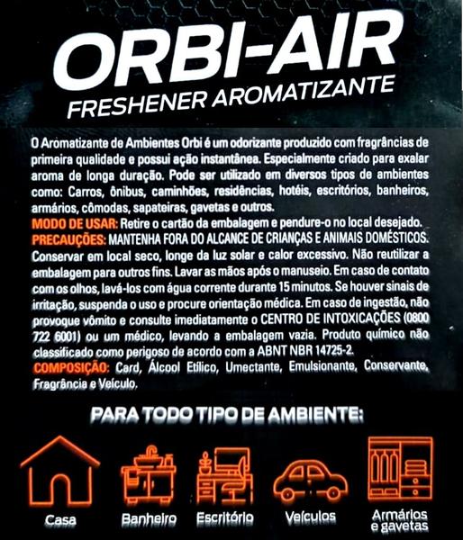 Imagem de Orbi Tress folhinha perfumada Verde Aroma Ponant