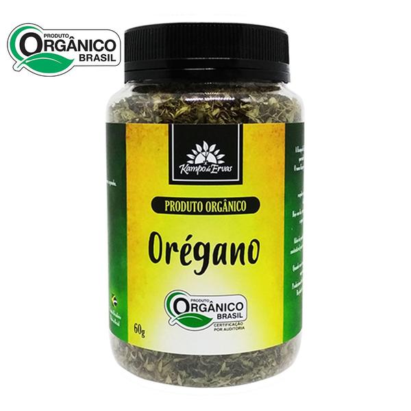 Orégano Puro Orgânico Desidratado Pote De 60g Kampo De Ervas Imagem de Orégano Puro Orgânico Desidratado Pote De 60g Kampo De Ervas