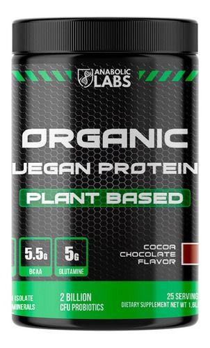 Organic Vegan Protein 750gr Chocolate - Whey Vegano - ANABOLIC LABS Imagem de Organic Vegan Protein 750gr Chocolate - Whey Vegano