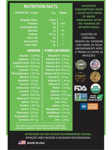 Organic Vegan Protein 750gr Chocolate - Whey Vegano - ANABOLIC LABS Imagem de Organic Vegan Protein 750gr Chocolate - Whey Vegano