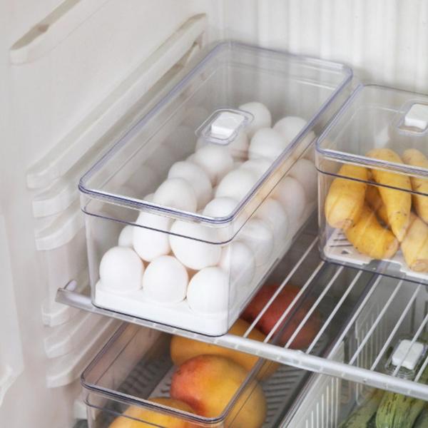 Organizador 40 Ovos Porta Ovos Geladeira Cozinha Acrílico 6,8 Litros - Plas Tutti Imagem de Organizador 40 Ovos Porta Ovos Geladeira Cozinha Acrílico 6,8 Litros