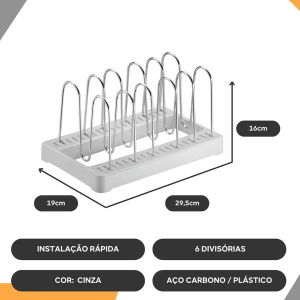 Imagem de Organizador Armários Travessa Frigideira Forma Future