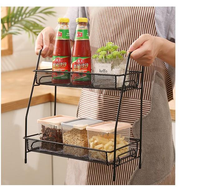 Organizador Banheiro Prateleira 2 Andares Bancada Maquiagem Cozinha Multiuso - NOTUZ Imagem de Organizador Banheiro Prateleira 2 Andares Bancada Maquiagem Cozinha Multiuso