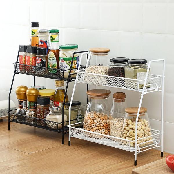 Organizador Banheiro Prateleira 2 Andares Bancada Maquiagem Cozinha Multiuso - NOTUZ Imagem de Organizador Banheiro Prateleira 2 Andares Bancada Maquiagem Cozinha Multiuso