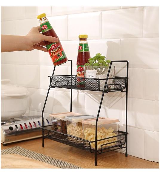 Organizador Banheiro Prateleira 2 Andares Bancada Maquiagem Cozinha Multiuso - NOTUZ Imagem de Organizador Banheiro Prateleira 2 Andares Bancada Maquiagem Cozinha Multiuso