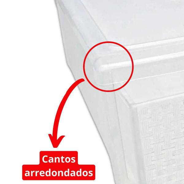 Imagem de Organizador Calcado Nitron Quadrado Natural