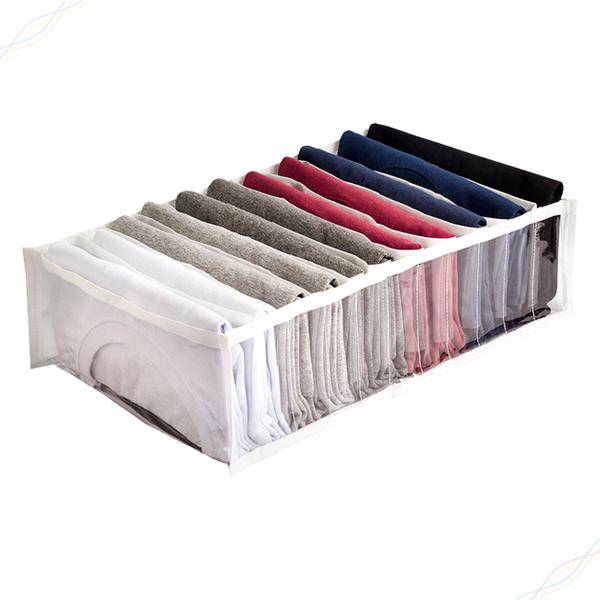 Imagem de Organizador Colmeia 10x25x40 para Roupas Cristal com 11 Espaços