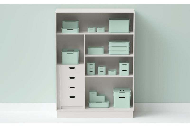 Imagem de Organizador de Armário Fit Verde Multiuso 31x38x8cm Brinox