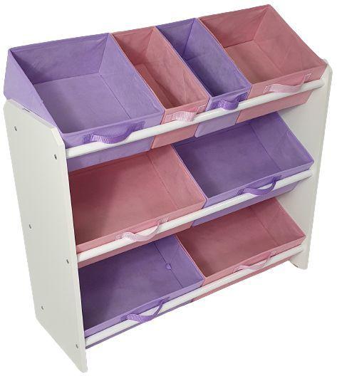 Organizador de Brinquedos Infantil OrganiBox Feminino Imagem de Organizador de Brinquedos Infantil OrganiBox Feminino