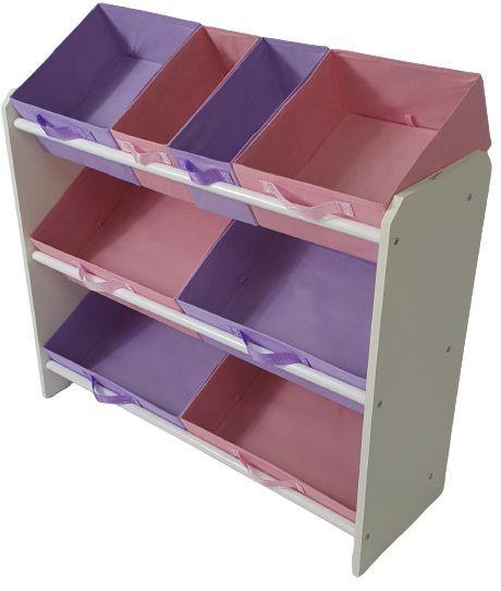 Organizador de Brinquedos Infantil OrganiBox Feminino Imagem de Organizador de Brinquedos Infantil OrganiBox Feminino