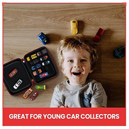 Imagem de Organizador de carrinhos All7s, Hot Wheels e Matchbox, 70 carros - Case+Armazenamento