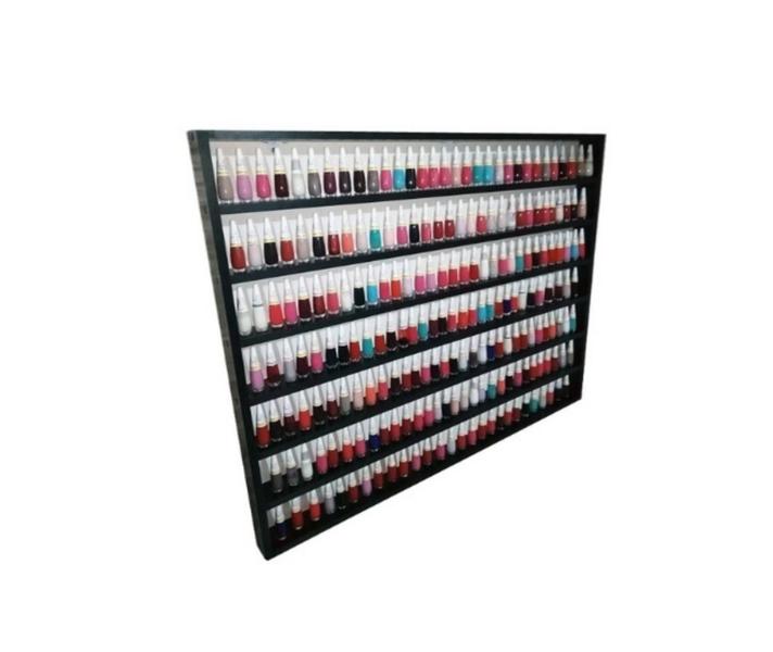 Imagem de Organizador De Esmaltes Em Mdf Preto 100X90x06 Cm